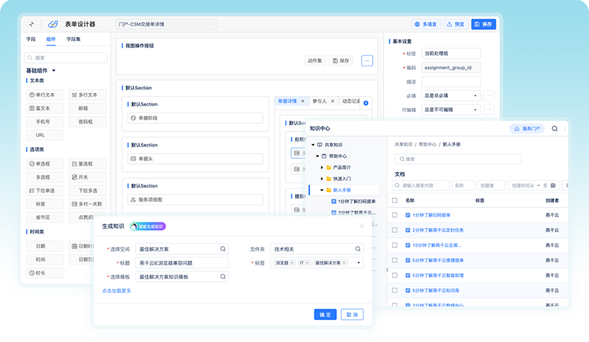 赋能共享中心，，，，，，，自主治理服务与知识